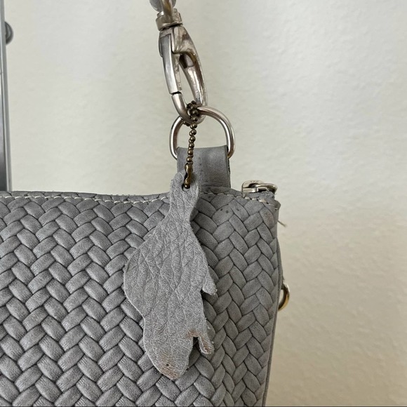 Roots Herringbone Leather Crossbody Bag - Picture 5 of 8